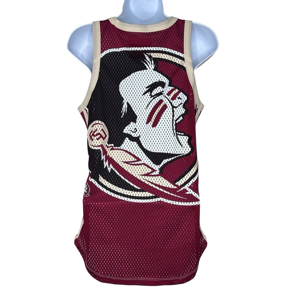 Women's GIII 4her Carl Banks Florida State Seminoles Mesh Jersey Tank Top Medium